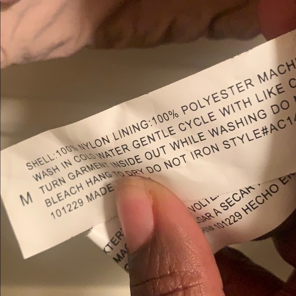 Tan Bomber Jacket - Picture 6 of 6